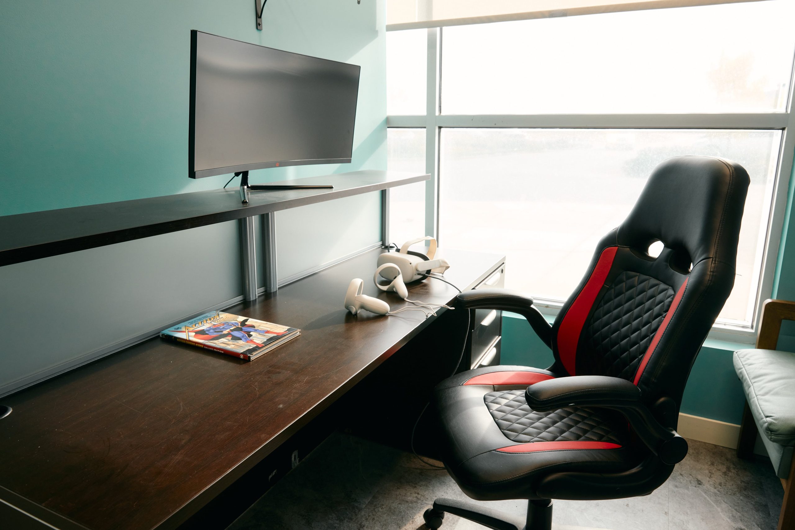 patient waiting area at Meadows Dental