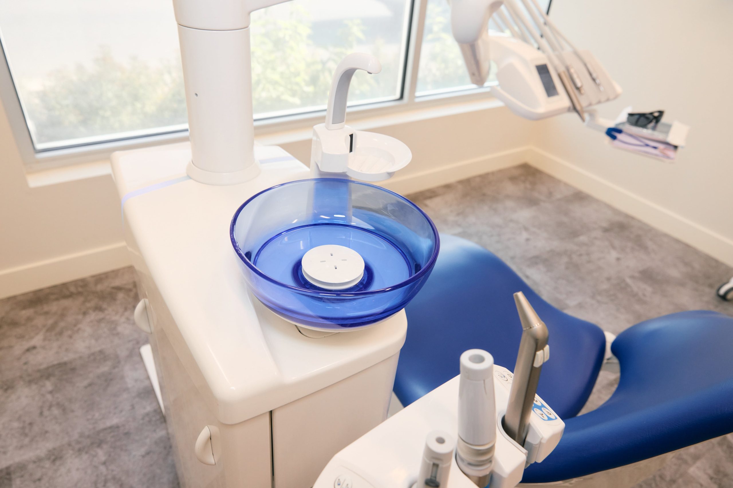 reception area of Meadows Dental